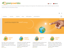 Tablet Screenshot of greenpowerlabs.com